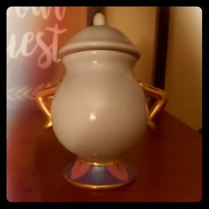 Beauty and the Beast sugar pot
